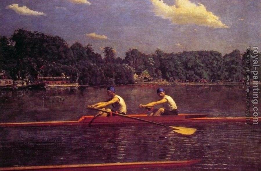 Thomas Eakins : The Biglin Brothers Racing